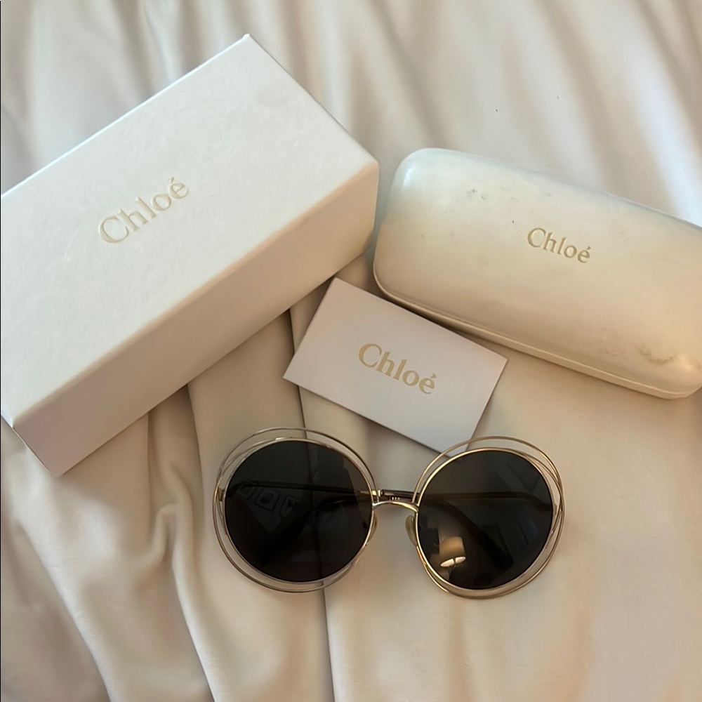 Chloe Round Sunglasses